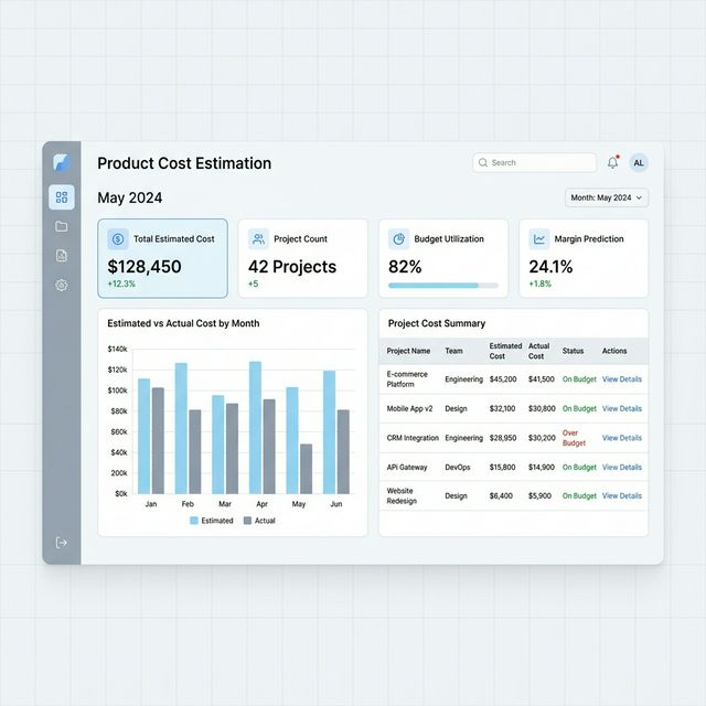 Estimation Module Preview