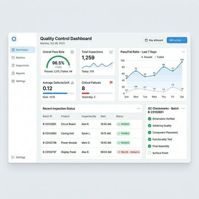 Quality Control Module Preview